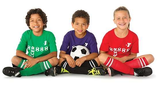 Soccer Three Kids 550x300