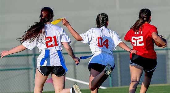 Flag Football Girls 500x300