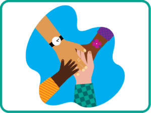 Group Of Hands Illustration 200x150