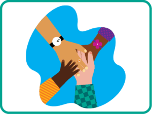 Group Of Hands Illustration 200x150